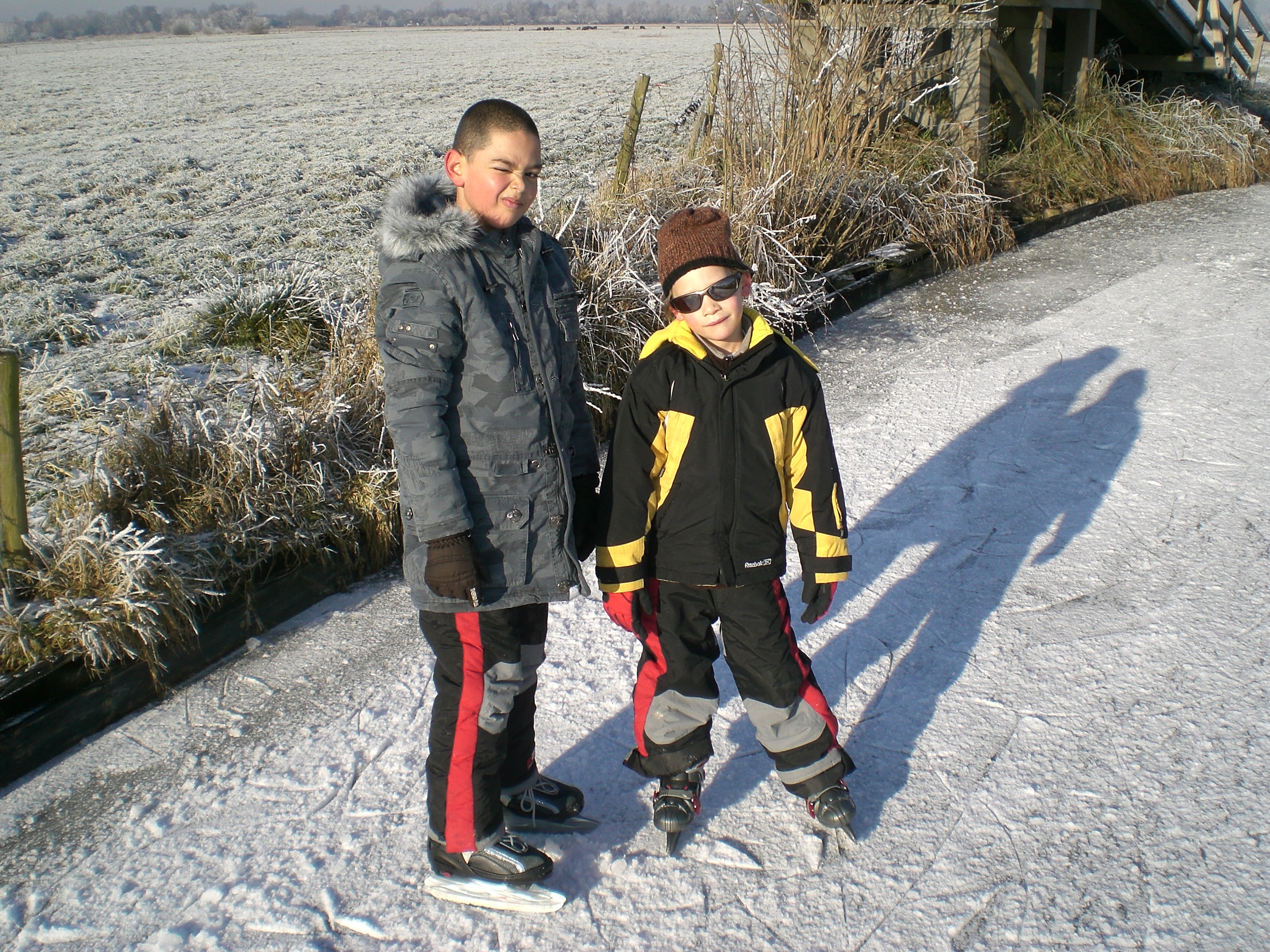Skaatsen in Giethoorn   2009